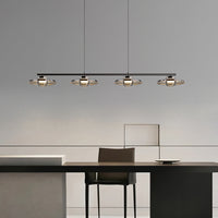 RUBEN Linear Chandelier by Lampadom - ambient shot
