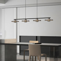 RUBEN Linear Chandelier by Lampadom - detail view