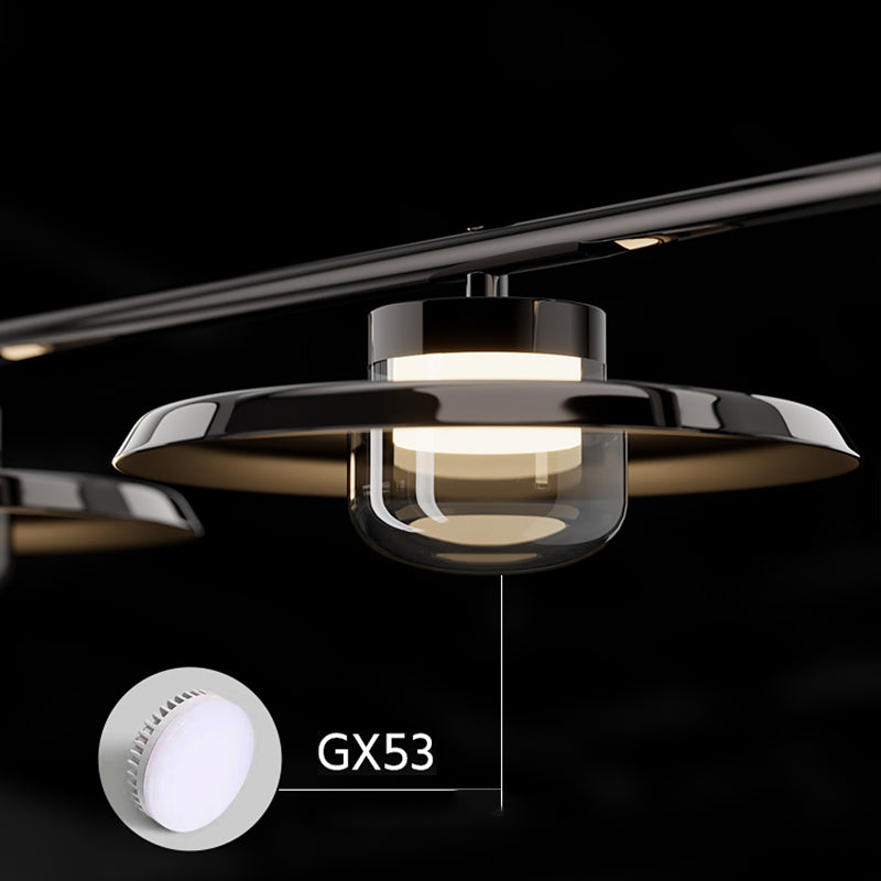 RUBEN Linear Chandelier by Lampadom - scale reference