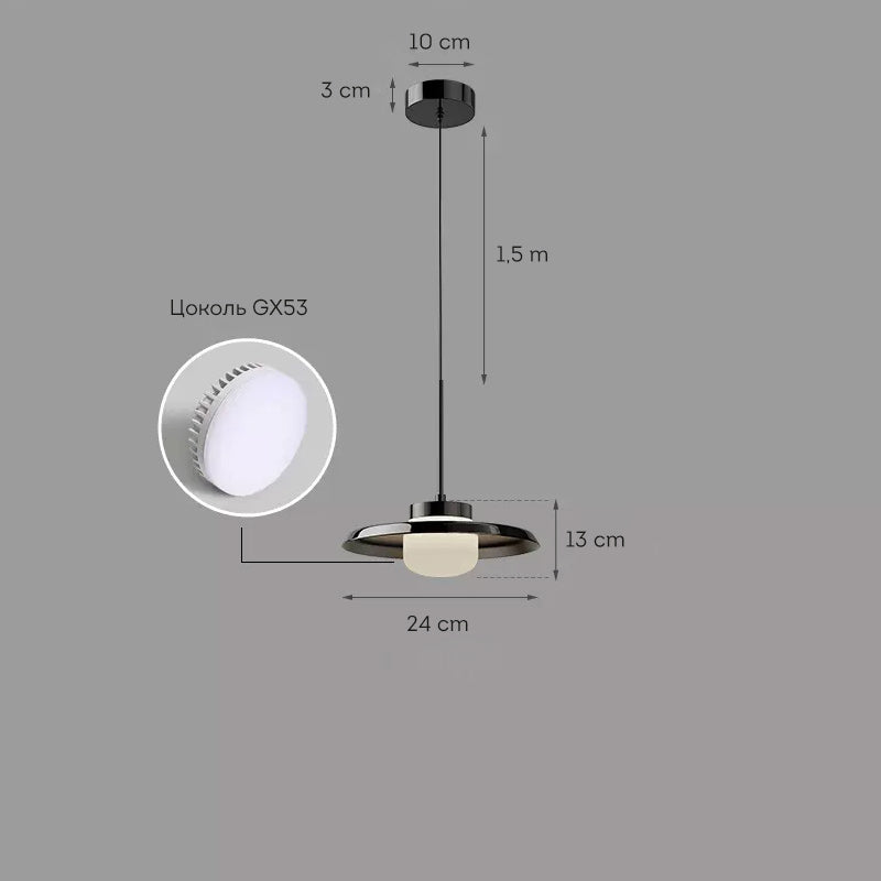 RUBEN Pendant by Lampadom - top view