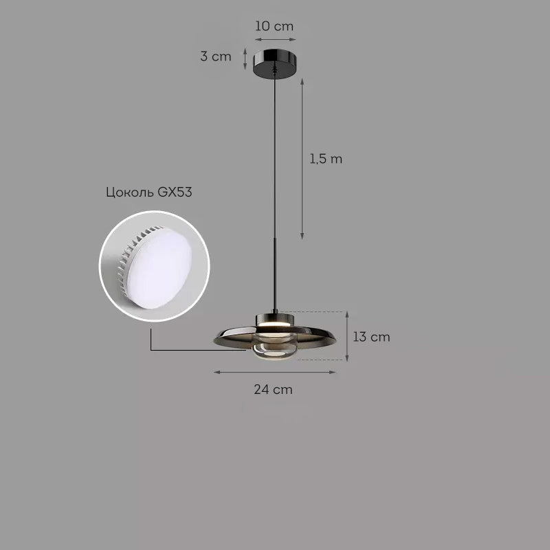 RUBEN Pendant by Lampadom - ambient shot