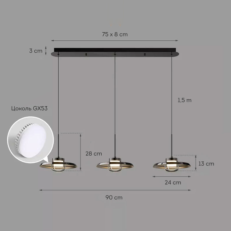 RUBEN Pendant by Lampadom - angle view