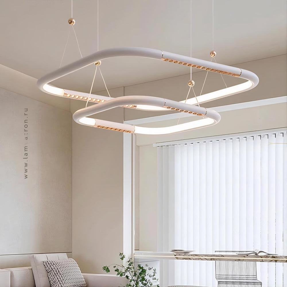 RUBIC Ring Chandelier