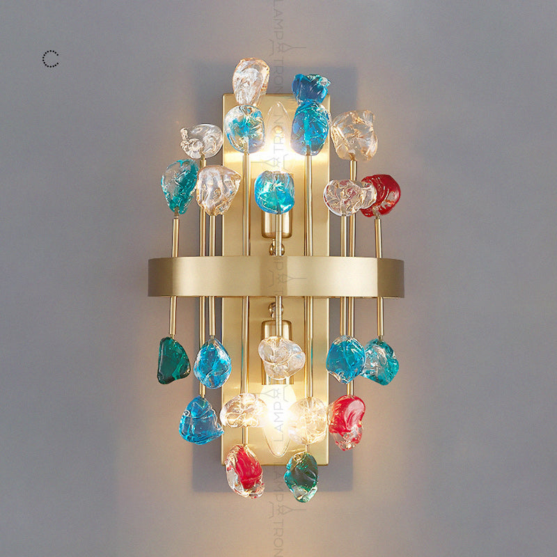 RUFINA Wall Light by Lampadom - side view