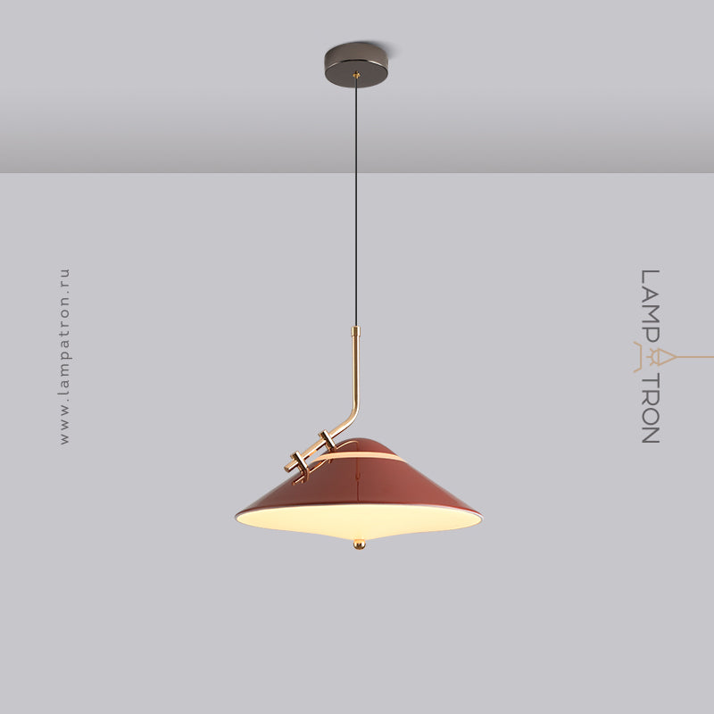 RUNAR Pendant by Lampadom - side view