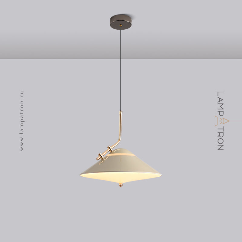 RUNAR Pendant by Lampadom - angle view