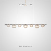 RUTGER Linear Chandelier by Lampadom - ambient shot