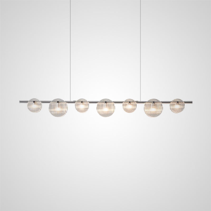RUTGER Linear Chandelier by Lampadom - detail view