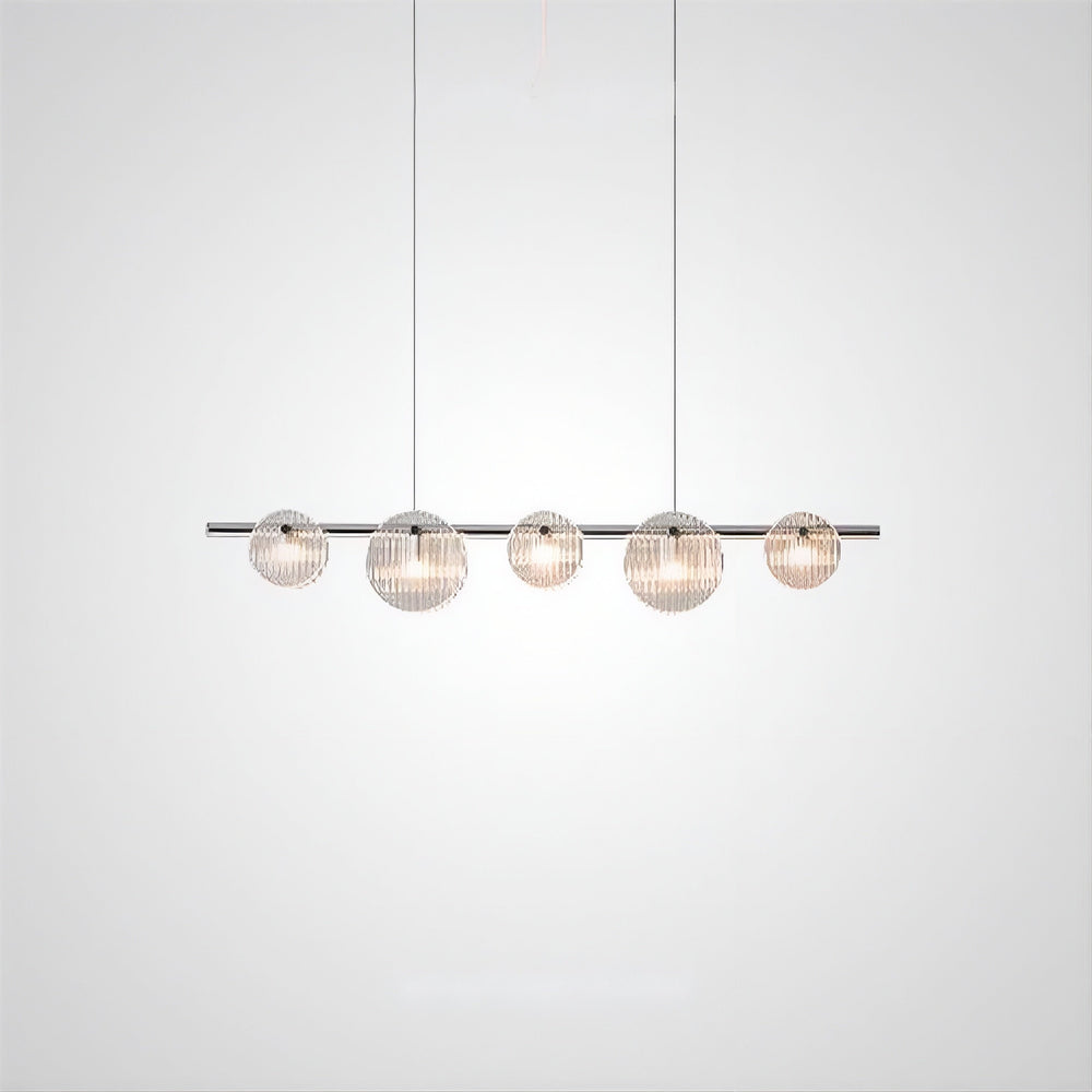 RUTGER Linear Chandelier by Lampadom - top view