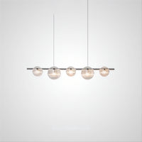 RUTGER Linear Chandelier by Lampadom - close-up