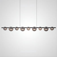 RUTGER Linear Chandelier by Lampadom - side view