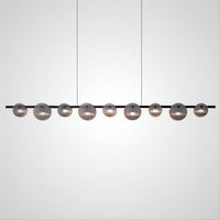 RUTGER Linear Chandelier by Lampadom - scale reference