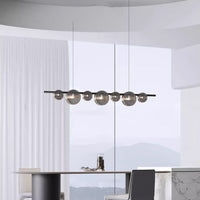 RUTGER Linear Chandelier by Lampadom - close-up