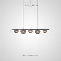 RUTGER Linear Chandelier by Lampadom - detail view