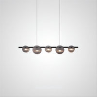 RUTGER Linear Chandelier by Lampadom - side view