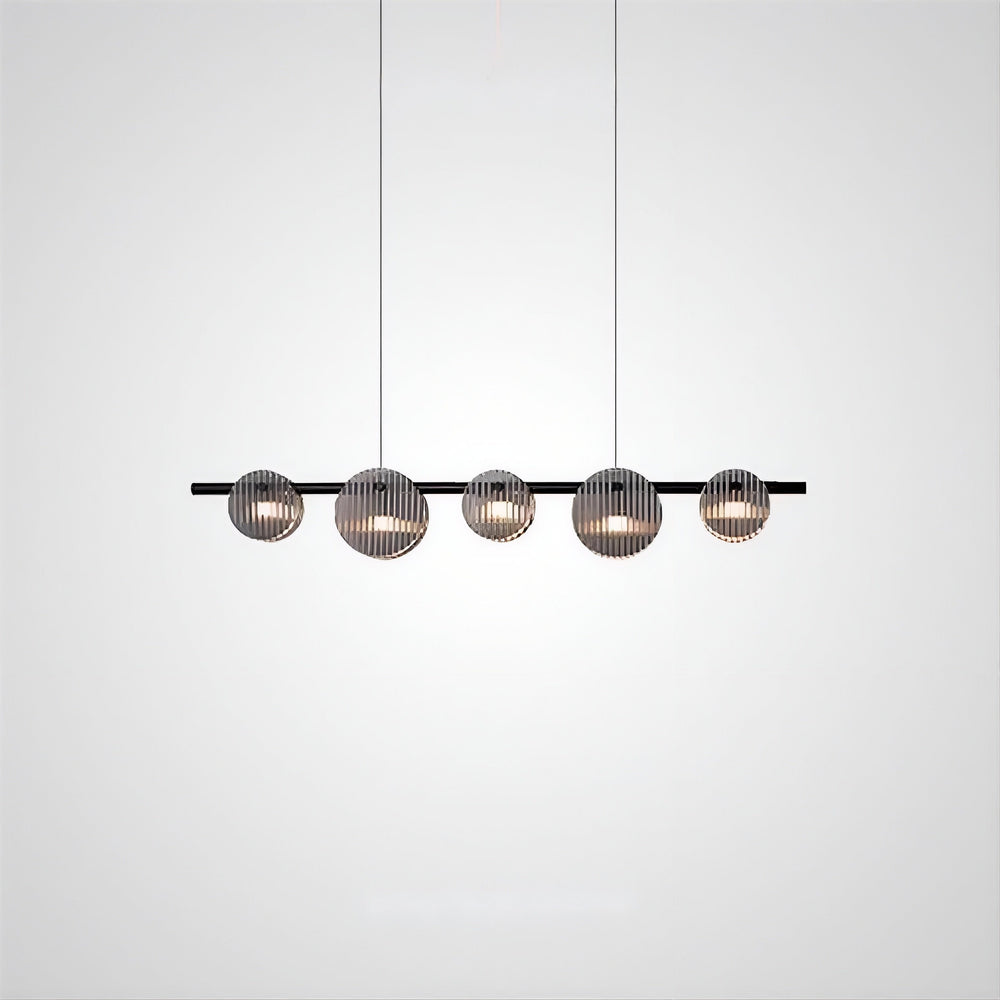 RUTGER Linear Chandelier by Lampadom - ambient shot