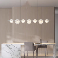 RUTGER Linear Chandelier by Lampadom - angle view