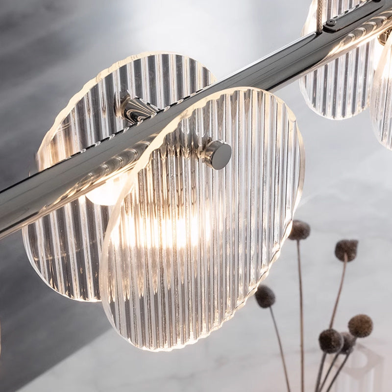 RUTGER Linear Chandelier by Lampadom - side view