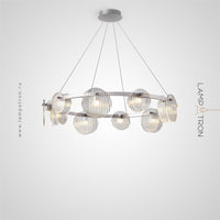 RUTGER R Ring Chandelier by Lampadom - angle view