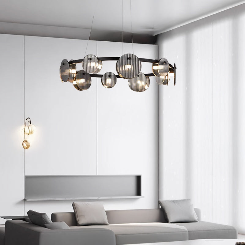 RUTGER R Ring Chandelier by Lampadom - angle view