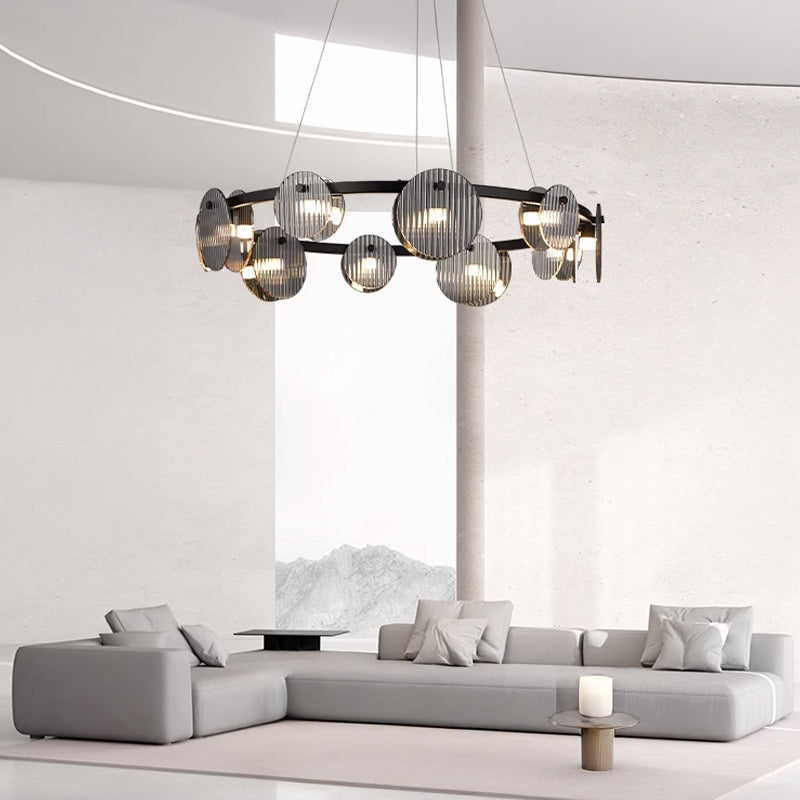 RUTGER R Ring Chandelier by Lampadom - ambient shot