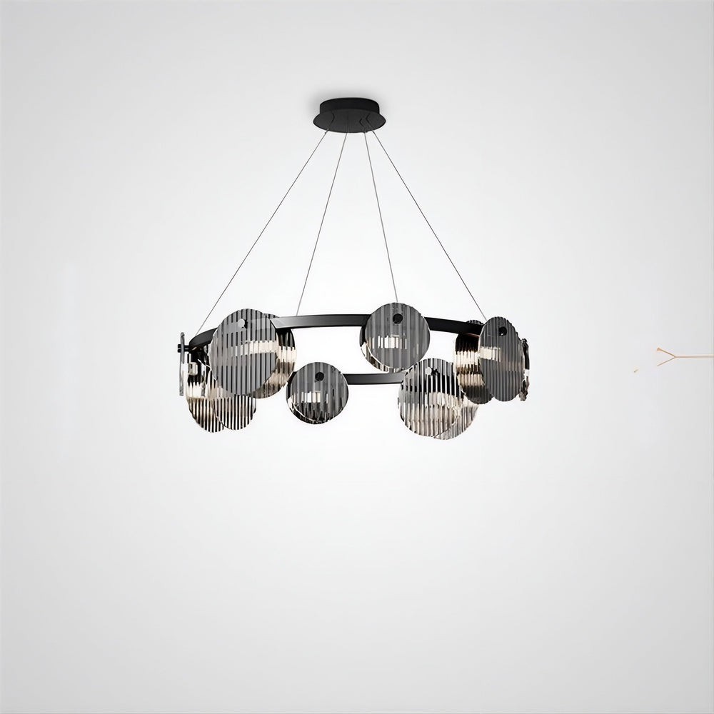 RUTGER R Ring Chandelier by Lampadom - scale reference