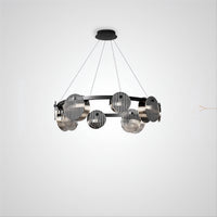 RUTGER R Ring Chandelier by Lampadom - scale reference
