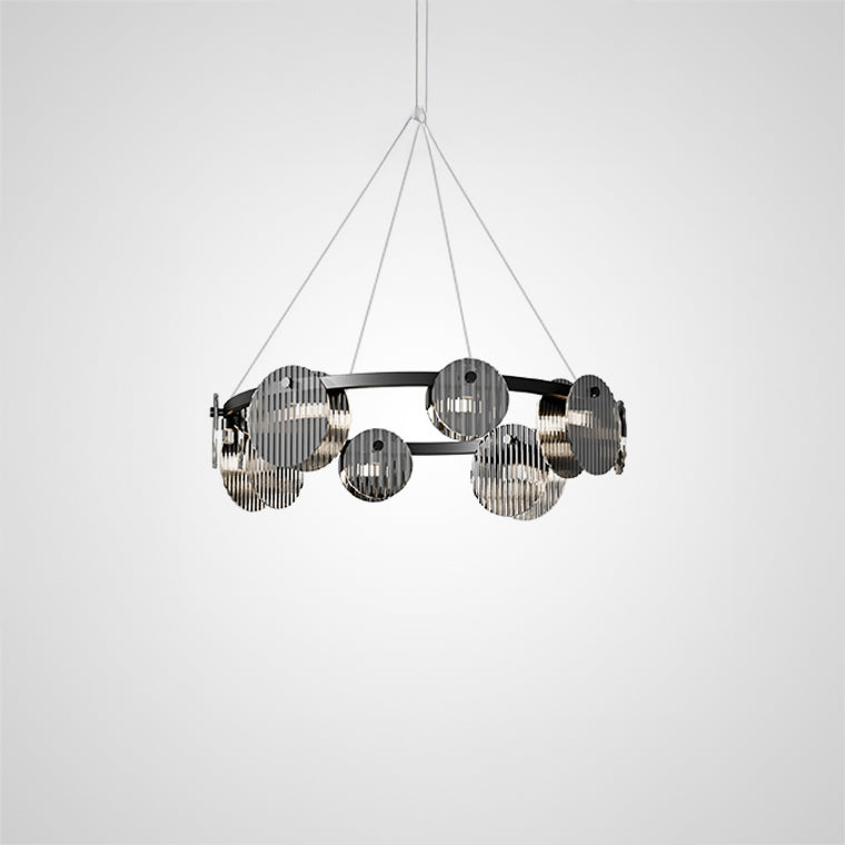 RUTGER R Ring Chandelier by Lampadom - close-up