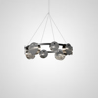 RUTGER R Ring Chandelier by Lampadom - close-up