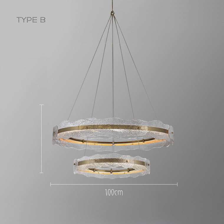 SAMANTHA B Ring Chandelier by Lampadom - ambient shot
