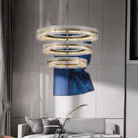 SAMANTHA B Ring Chandelier by Lampadom - close-up