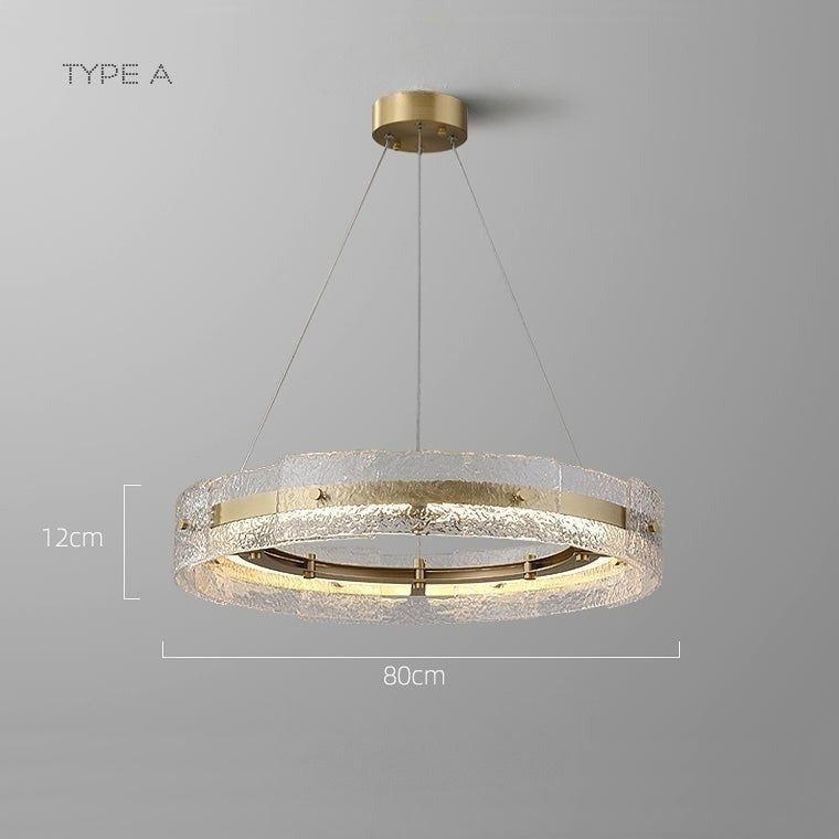 SAMANTHA B Ring Chandelier by Lampadom - top view