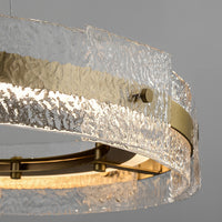 SAMANTHA B Ring Chandelier by Lampadom - side view