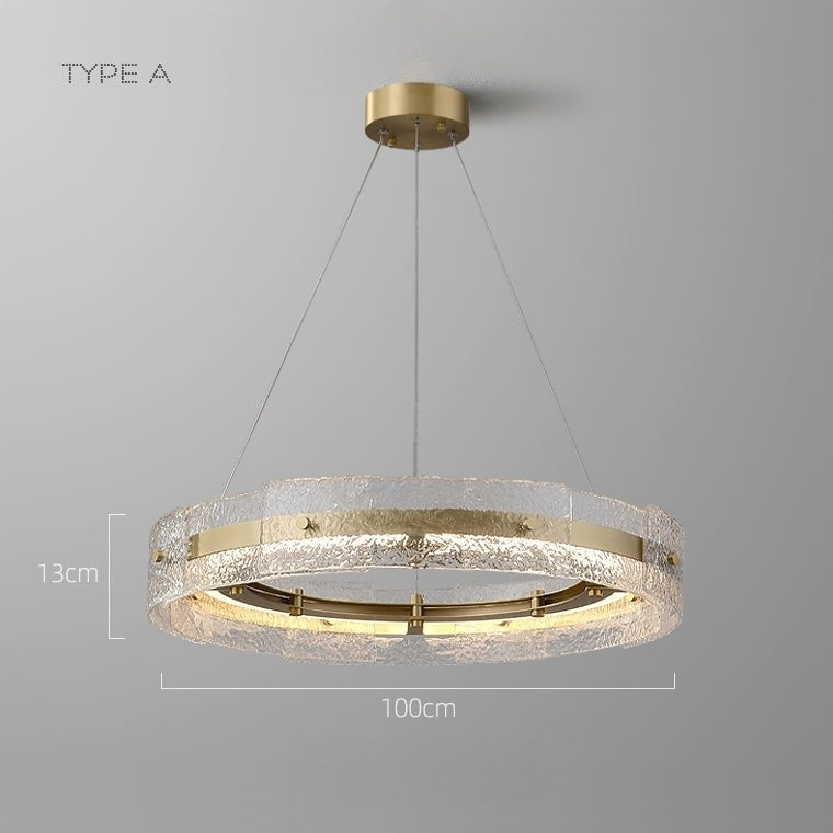 SAMANTHA B Ring Chandelier by Lampadom - angle view