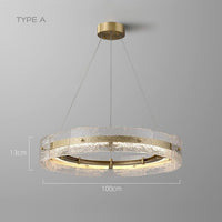 SAMANTHA B Ring Chandelier by Lampadom - angle view