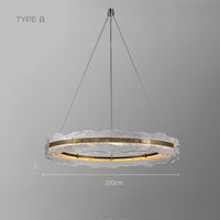 SAMANTHA B Ring Chandelier by Lampadom - angle view