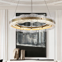 SAMANTHA B Ring Chandelier by Lampadom - side view