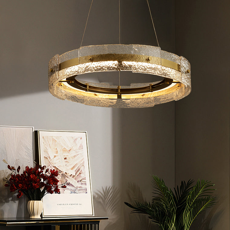 SAMANTHA B Ring Chandelier by Lampadom - close-up