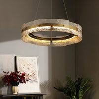 SAMANTHA B Ring Chandelier by Lampadom - close-up