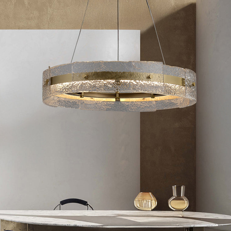 SAMANTHA B Ring Chandelier by Lampadom - top view