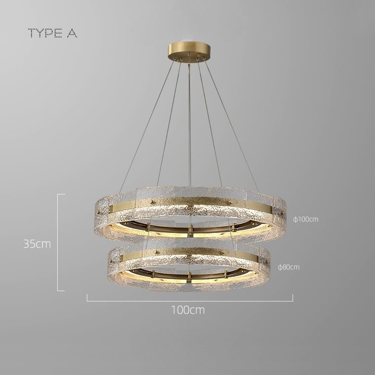 SAMANTHA B Ring Chandelier by Lampadom - detail view