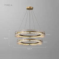 SAMANTHA B Ring Chandelier by Lampadom - detail view