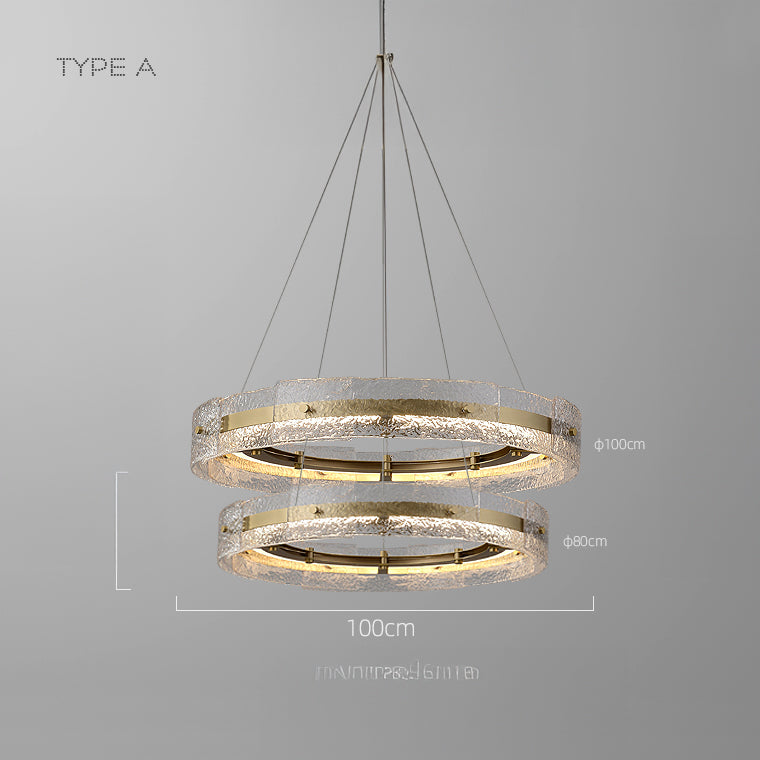 SAMANTHA B Ring Chandelier by Lampadom - detail view