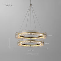 SAMANTHA B Ring Chandelier by Lampadom - detail view