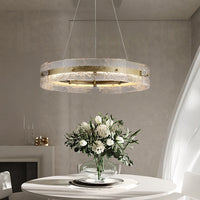 SAMANTHA B Ring Chandelier by Lampadom - angle view