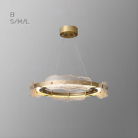 SAMANTHA Ring Chandelier by Lampadom - close-up