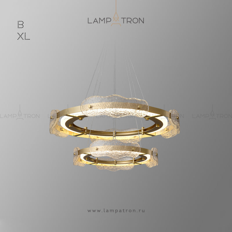 SAMANTHA Ring Chandelier by Lampadom - detail view
