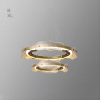 SAMANTHA Ring Chandelier by Lampadom - scale reference