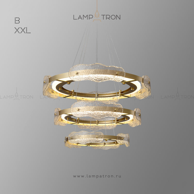 SAMANTHA Ring Chandelier by Lampadom - ambient shot