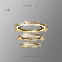 SAMANTHA Ring Chandelier by Lampadom - ambient shot